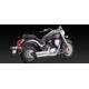 Wydech Twin Slash Staggered Vance & Hines - 18293