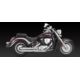 Wydech Twin Slash Staggered Vance & Hines - 18293