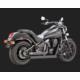 Wydech Twin Slash Staggered Vance & Hines - 48397
