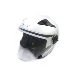 Kask otwarty Ferro 810A srebrny